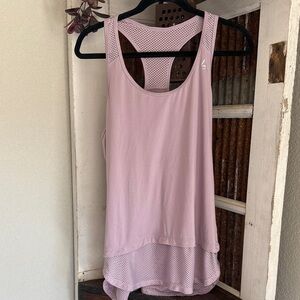 Reebok  Athletic Tank Top with Mesh Racerback